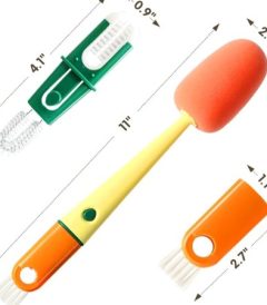 5 in 1 bottle cleaning brush
